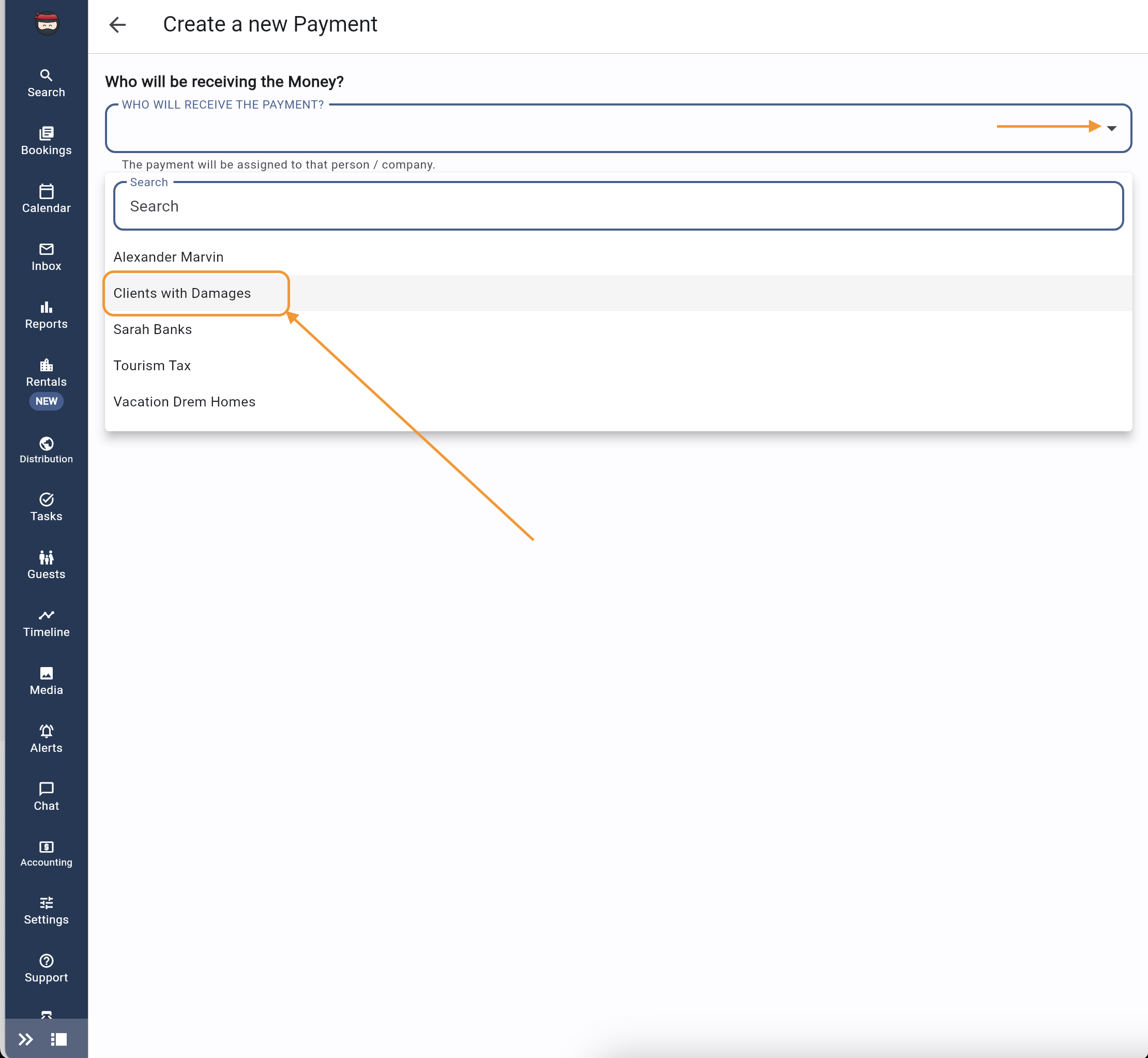 Step 2 Create a new payment for Client incidences.png Step 2 Create a new payment for Client incidences.png